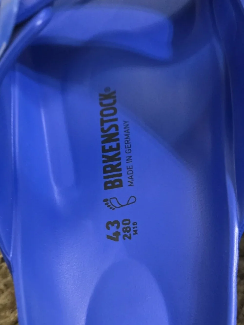 Birkenstock Men's Blue Arizona EVA Sandals